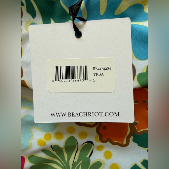 NEW - Beach Riot - Shona Tropical Sands One Piece Swimsuit - Picture 6 of 8